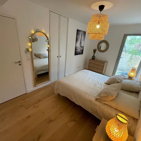 Superbe Neuf Centre 6 Personnes Calme Avec Jardin * 생트막시메